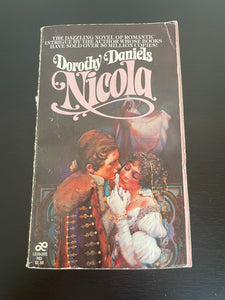 Nicola by Dorothy Daniels Vintage Historical Romance Paperback 1980 Leisure PB