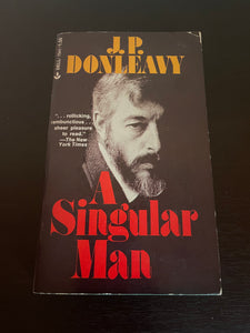 A Singular Man by J.P. Donleavy Vintage 1973 Dell Laurel Paperback Sally Tomson