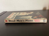 Dead Men's Plans by Mignon G. Eberhart 1952 Vintage Murder Mystery Paperback PB