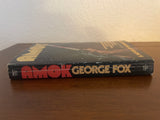 Amok by George Fox 1978 Fawcett Crest Vintage Thriller Paperback Samurai Slasher