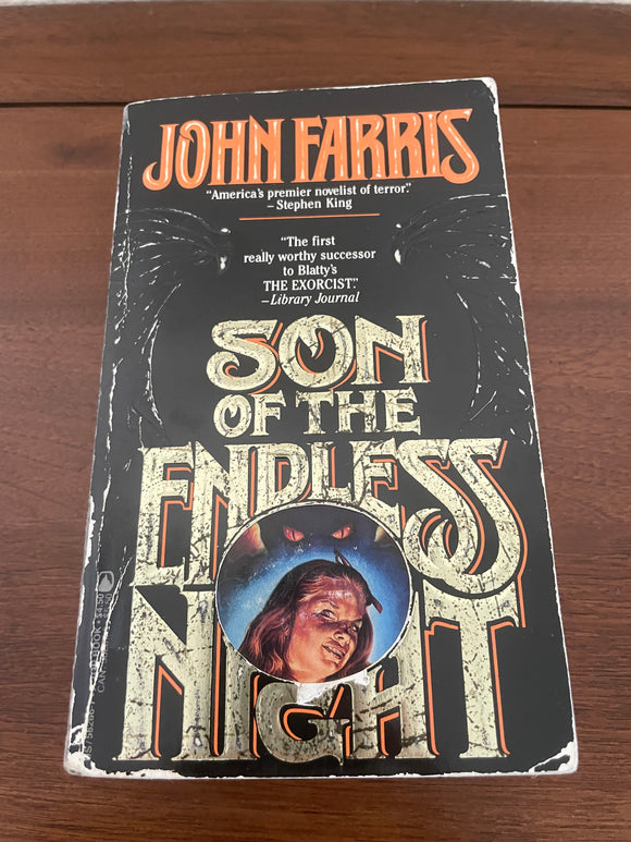 Son of the Endless Night by John Farris Paperback Horror Vintage 1986 Tor Demons