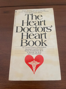 The Heart Doctors' Heart Book by Franklin et al Vintage 1976 Bantam Paperback PB