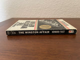 The Winston Affair Howard Fast 1964 Mystery Historical Courtroom Military Drama