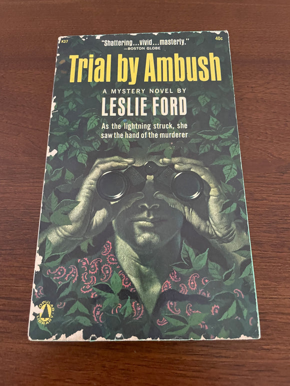 Trial by Ambush by Leslie Ford Vintage Popular 1963 Mystery Paperback Crime PB