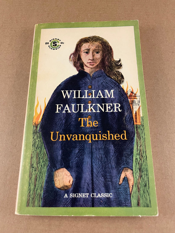 The Unvanquished by William Faulkner Vintage 1961 Paperback Signet Classic PB