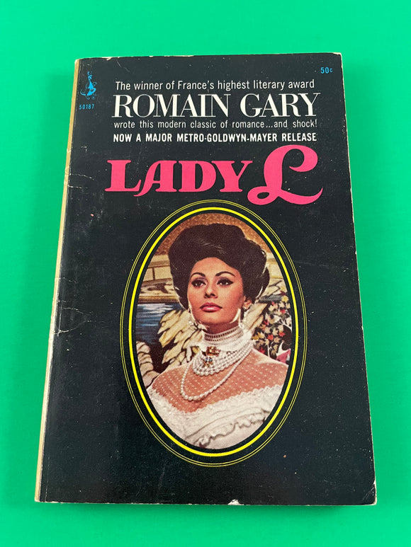 Lady L by Romain Gary 1966 Pocket Cardinal Movie Tie-in Sophia Loren Paul Newman