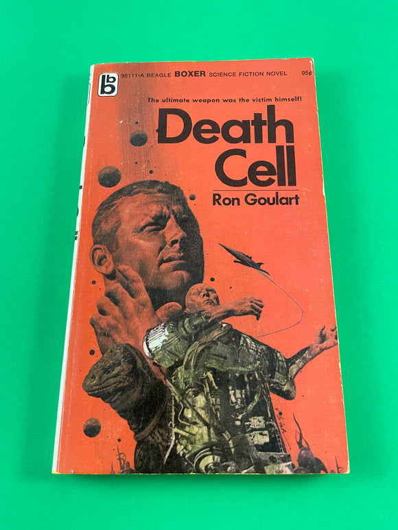 Death Cell by Ron Goulart 1971 SciFi Beagle Paperback Barnum Jake Summer PB