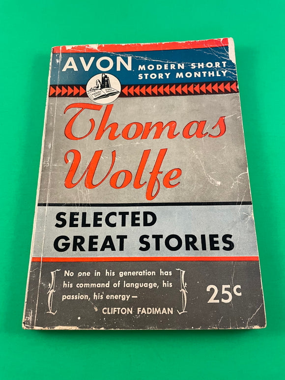 Avon Modern Short Story Monthly #17 Thomas Wolfe 1944 Selected Great Stories TPB