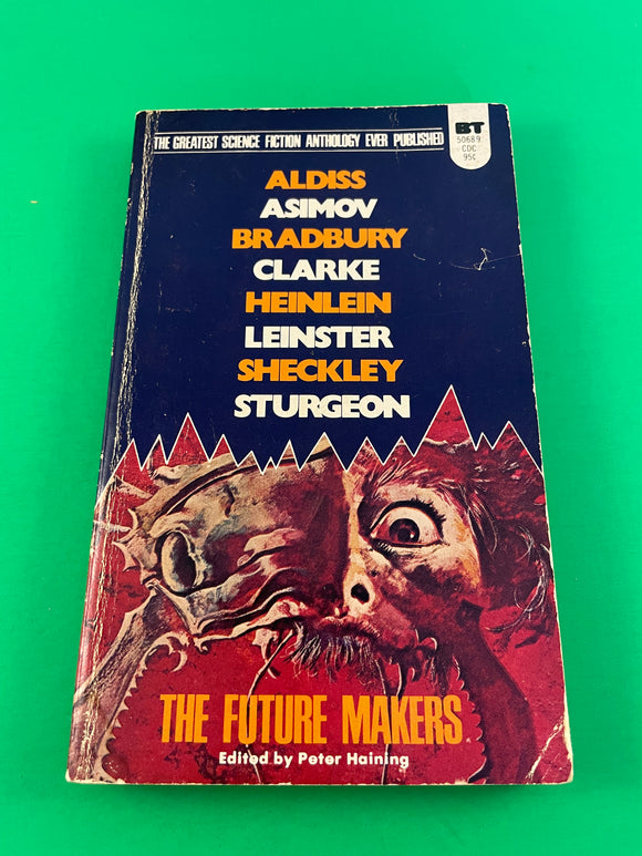 The Future Makers Haining 1974 Vintage SciFi Stories Asimov Bradbury Heinlein BT