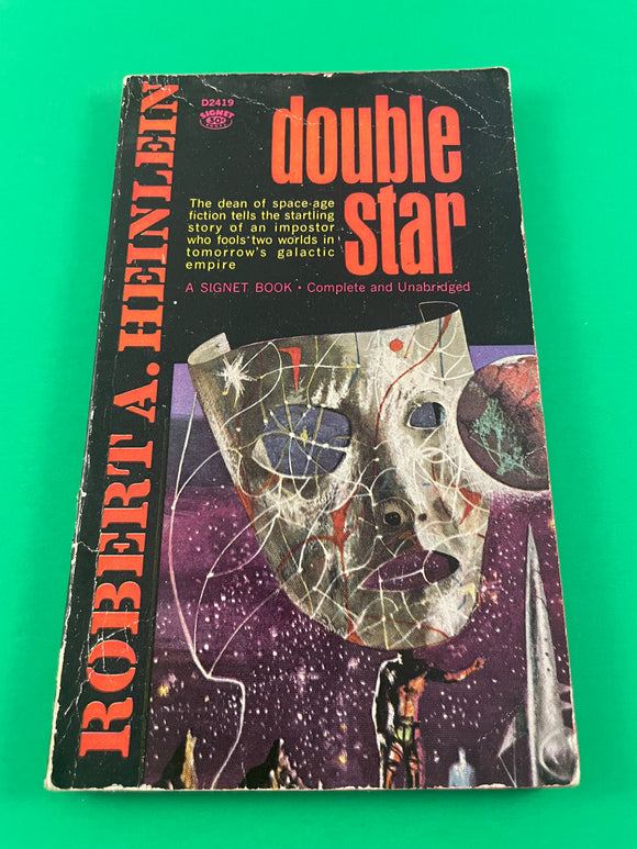 Double Star by Robert A. Heinlein Vintage SciFi Signet Paperback 1964 Mars Hugo