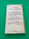 Anne Frank The Diary of a Young Girl Vintage 1968 Pocket Cardinal Paperback Roosevelt Holocaust