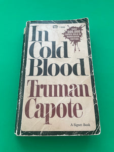 In Cold Blood by Truman Capote Vintage 1965 Signet Paperback True Crime Classic