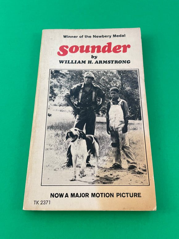 Sounder by William H. Armstrong Vintage 1969 Scholastic Movie Tie-in Paperback YA Classic Dog