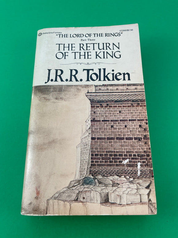 The Return of the King Lord of the Rings Three 3 by Tolkien 1978 Ballantine PB