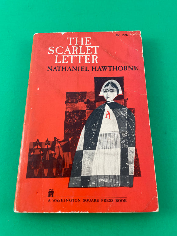 The Scarlet Letter by Nathaniel Hawthorne 1966 Washington Square Press WSP PB