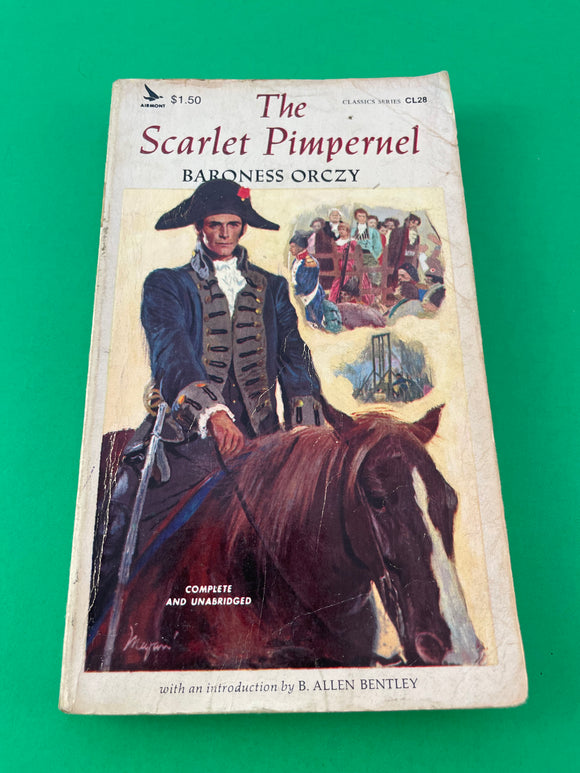 The Scarlet Pimpernel by Baroness Orczy Vintage 1963 Airmont Classics Paperback