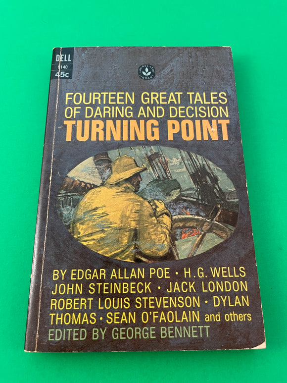 Turning Point Fourteen Great Tales of Daring and Decision Dell Bennett 1965 PB