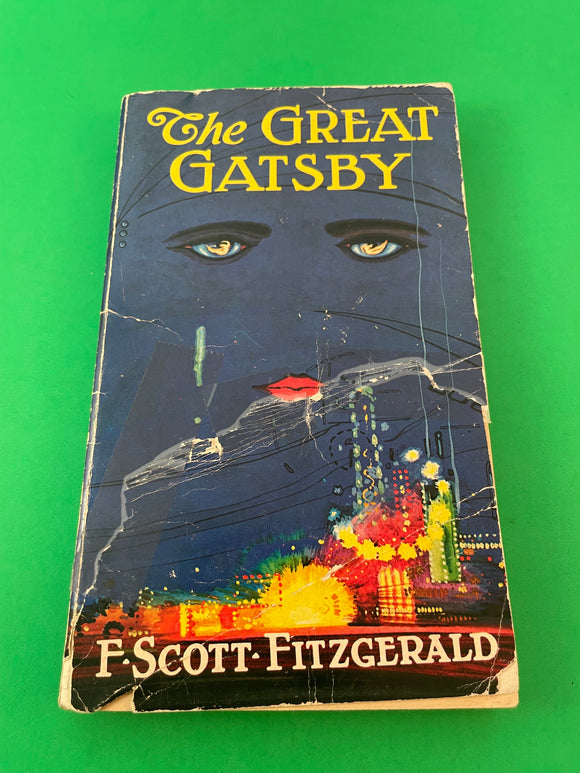 The Great Gatsby by F. Scott Fitzgerald Vintage 1986 Scribner Classic Collier First Edition Paperback Daisy