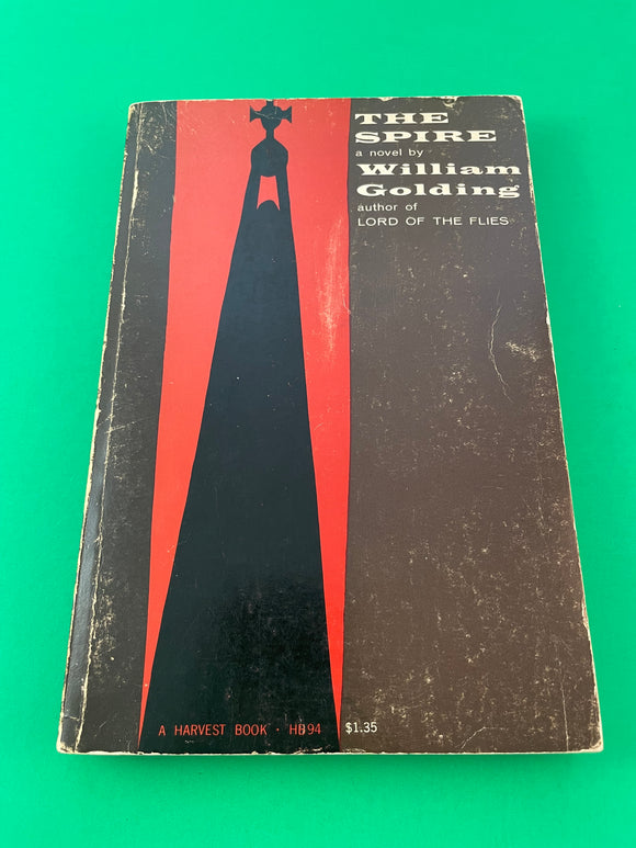 The Spire by William Golding Vintage 1964 Harvest Paperback TPB