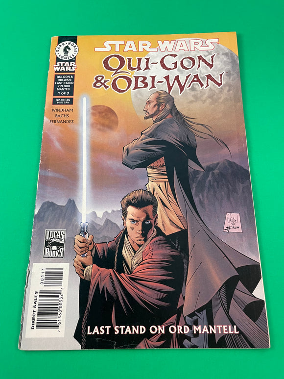 Star Wars Qui-Gon & Obi-Wan Last Stand on Ord Mantell 1 Comic Windham Bachs Dark Horse 2000