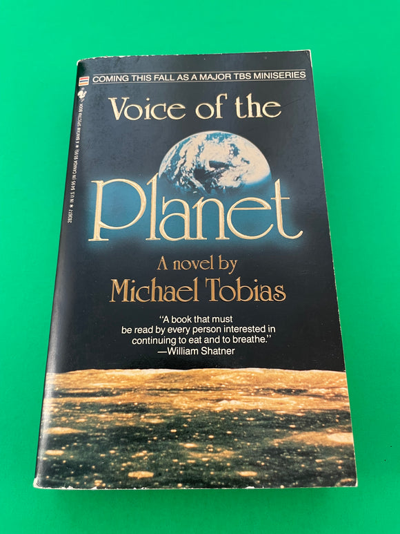 Voice of the Planet by Michael Tobias Vintage 1990 Bantam Spectra TV TBS Tie-in Paperback
