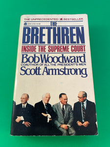 The Brethren Inside the Supreme Court by Bob Woodward & Scott Armstrong 1981 Vintage Avon Paperback