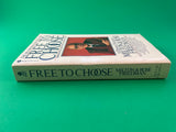 Free to Choose by Milton & Rose Friedman Vintage 1981 Avon Paperback Economics TV Tie-in Libertarian Free Market