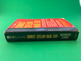 Correct Spelling Made Easy by Norman Lewis Vintage 1987 Dell Laurel Reference Paperback Dictionary Method