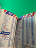 Allan Borushek's Pocket Calorie Counter Vintage 1989 Paperback Fast Foods Diet Plans Calcium