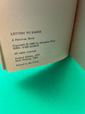 Letters to Karen : On Keeping Love in Marriage by Charlie W. Shedd Vintage 1977 Festival Paperback