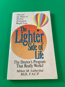 The Lighter Side of Life by Milton Lieberthal Vintage 1989 Pocket Paperback Diet Weight Loss