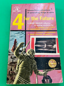 4 for the Future by Groff Conklin Vintage 1959 Pyramid SciFi Short Stories Paperback Sturgeon