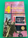 4 for the Future by Groff Conklin Vintage 1959 Pyramid SciFi Short Stories Paperback Sturgeon