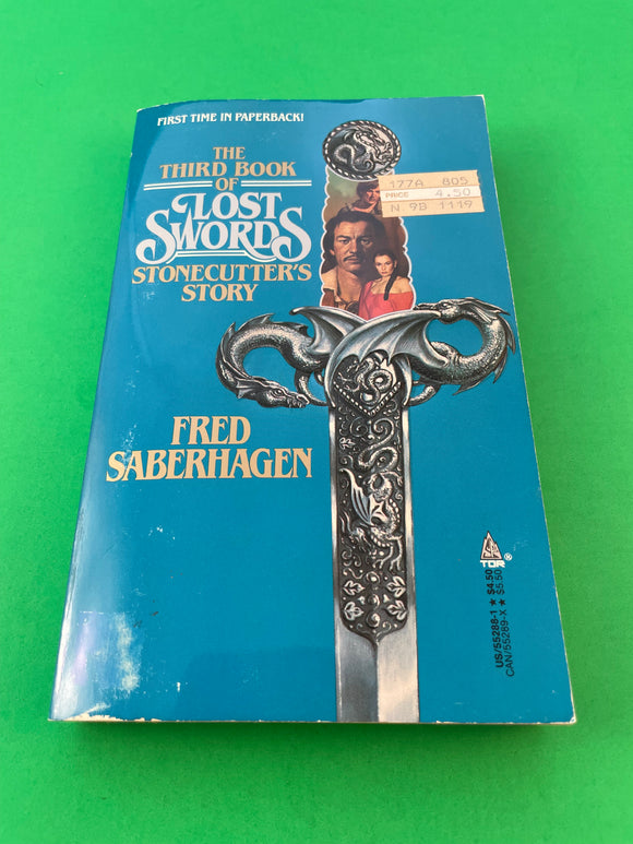 Stonecutter's Story The Third Book of Lost Swords by Fred Saberhagen Vintage 1989 Tor Fantasy Paperback
