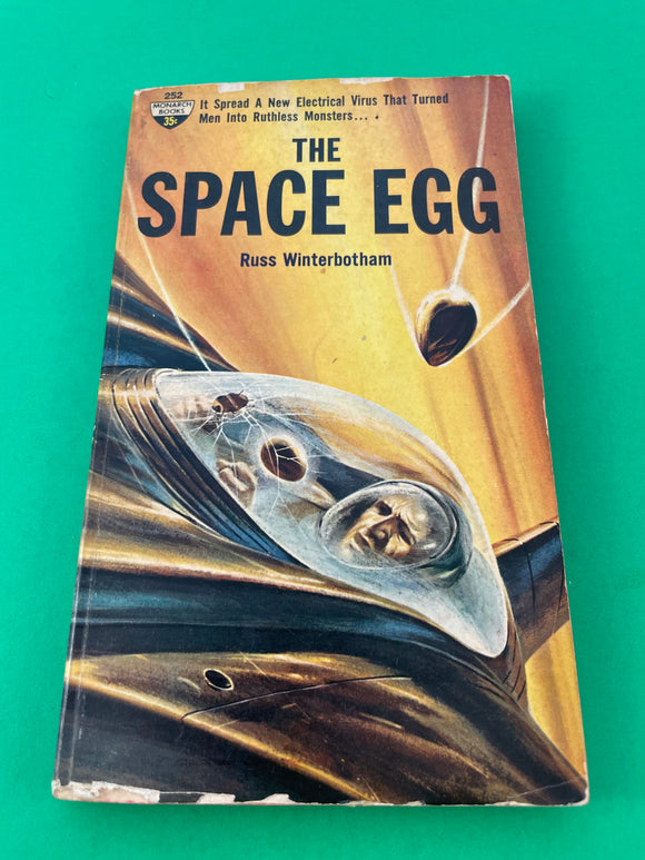 The Space Egg by Russ Winterbotham Vintage 1962 SciFi Monarch Paperback