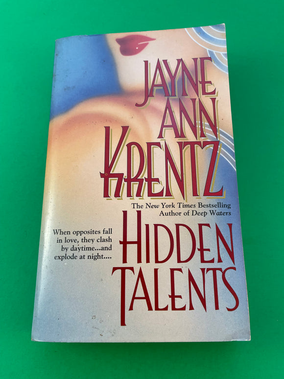 Hidden Talents by Jayne Ann Krentz Vintage 1993 Pocket Paperback Romance