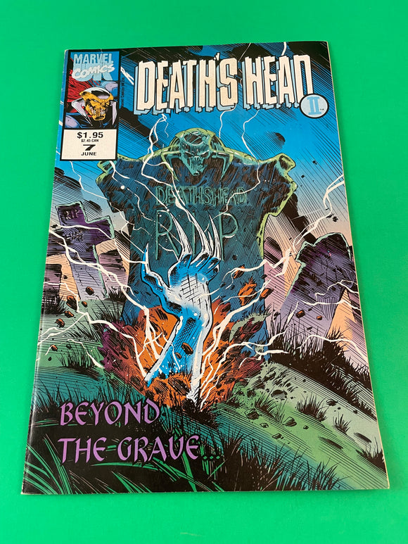 Death's Head II # 7 Marvel Comics UK Beyond the Grave Vintage 1993