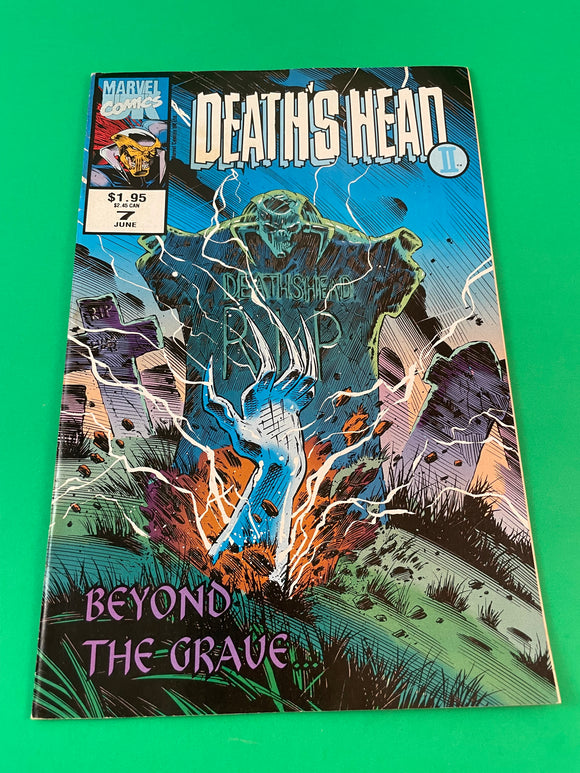 Death's Head II # 7 Vintage 1993 Marvel Comics UK Beyond the Grave