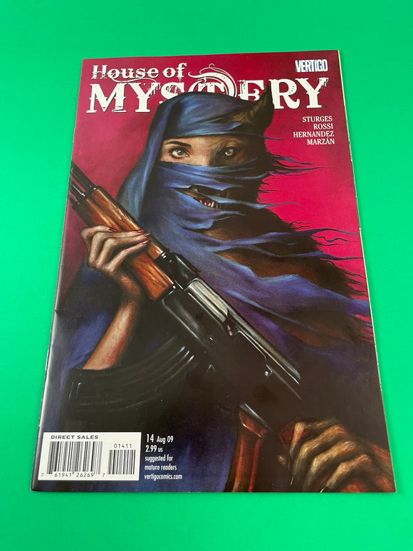House of Mystery # 14 DC Vertigo Comics 2009 Sturges Rossi Lost and Found Part 3 of The Space Between