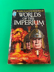 Ace SciFi Double Worlds of the Imperium & Seven From the Stars Keith Laumer & Marion Zimmer Bradley Vintage 1962 Paperback