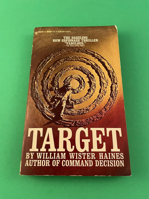 Target by William Wister Haines Vintage 1965 Bantam Espionage Thriller Paperback