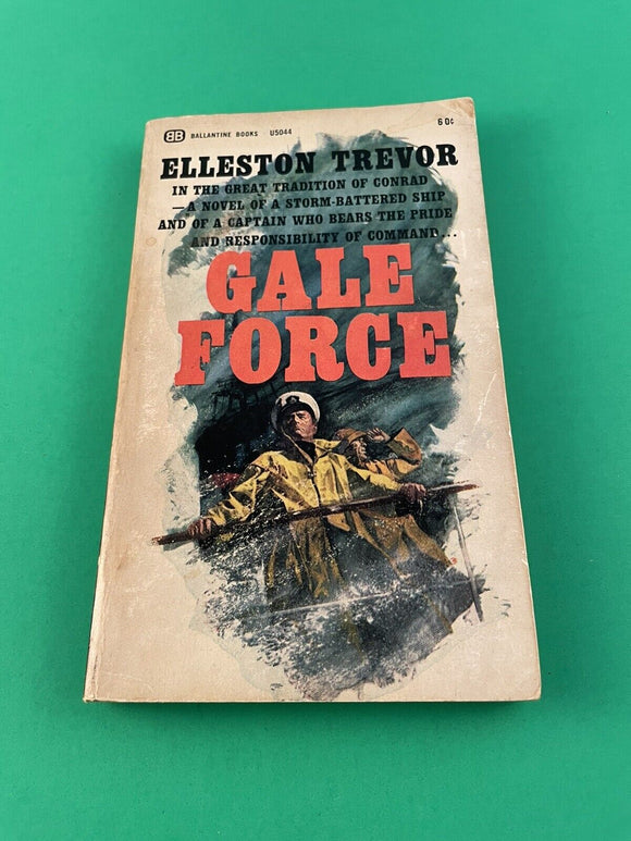 Gale Force Elleston Trevor Vintage 1965 Ballantine Paperback Ship Captain Storm