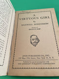 Virtuous Girl by Maxwell Bodenheim Vintage 1948 Avon Paperback Society Woman PB