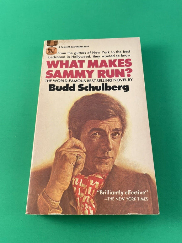 What Makes Sammy Run? Bud Schulberg Vintage 1970 Gold Medal Paperback Hollywood