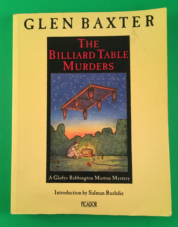 The Billiard Table Murders Gladys Babbington Morton Mystery TPB Pan 1990 Baxter