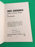 SIGNED Hugo Gernsback Father of Science Fiction by Sam Moskowitz 1959 Brochure