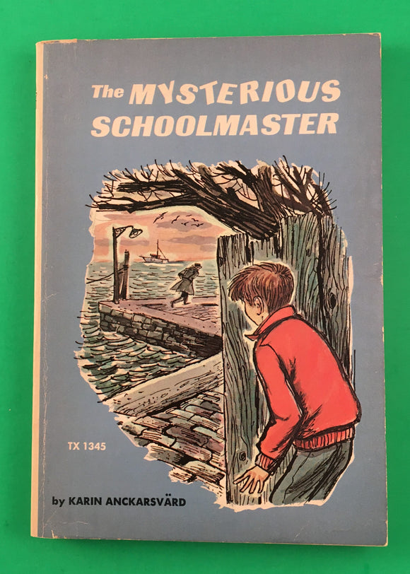 The Mysterious Schoolmaster by Anckarsvard Galdone Vintage 1968 TPB Scholastic