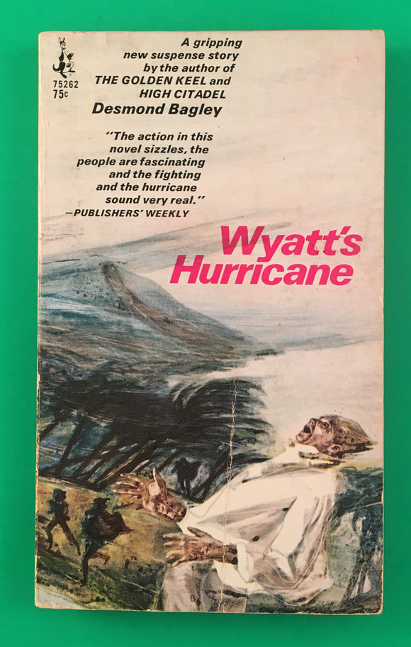 Wyatt's Hurricane by Desmond Bagley Vintage 1967 Pocket Paperback Caribbean PB