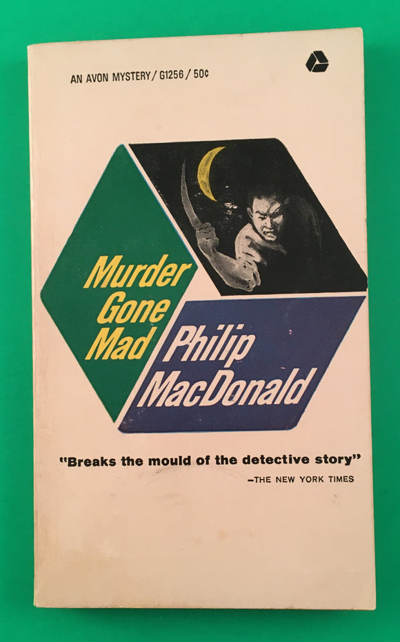 Murder Gone Mad by Philip MacDonald Vintage 1965 Avon Mystery Paperback Butcher