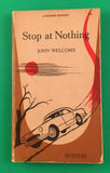 Stop at Nothing by John Welcome Vintage 1959 Dolphin Mystery Paperback Thriller